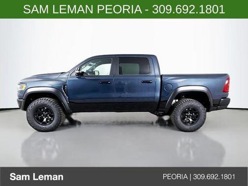 Forged Blue Metallic 2026 RAM 1500 RHO Crew Cab 4x4 5'7' Box