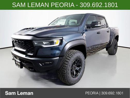 Forged Blue Metallic 2026 RAM 1500 RHO Crew Cab 4x4 5'7' Box