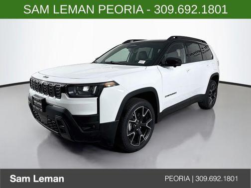 Bright White Clearcoat 2026 Jeep Cherokee Overland