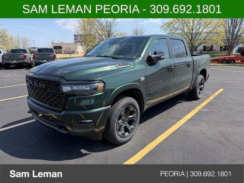 Serrano Green Metallic 2026 RAM 1500 Big Horn/Lone Star