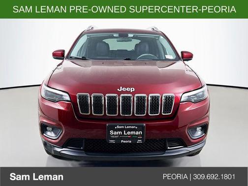 Velvet Red Pearlcoat 2019 Jeep Cherokee Latitude Plus