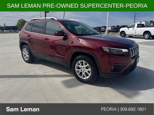 Velvet Red Pearlcoat 2019 Jeep Cherokee Latitude Plus
