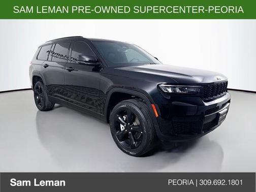 Diamond Black Crystal Pearlcoat 2023 Jeep Grand Cherokee L Altitude