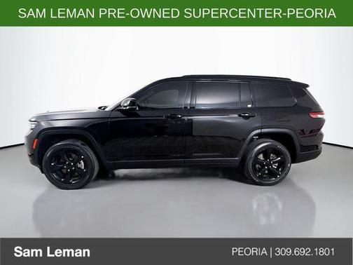 Diamond Black Crystal Pearlcoat 2023 Jeep Grand Cherokee L Altitude