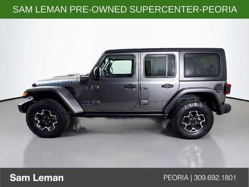 Granite Crystal Metallic Clearcoat 2023 Jeep Wrangler 4xe Rubicon