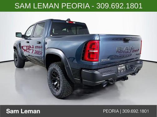 Forged Blue Metallic 2026 RAM 1500 RHO Crew Cab 4x4 5'7' Box