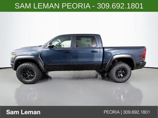 Forged Blue Metallic 2026 RAM 1500 RHO Crew Cab 4x4 5'7' Box