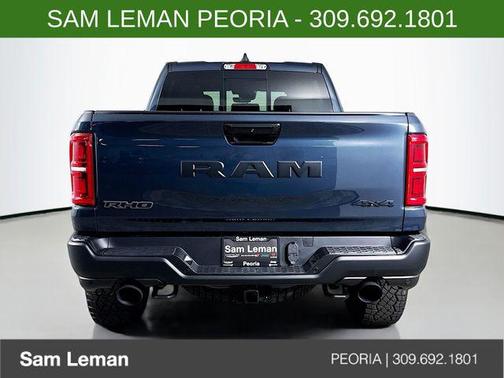 Forged Blue Metallic 2026 RAM 1500 RHO Crew Cab 4x4 5'7' Box