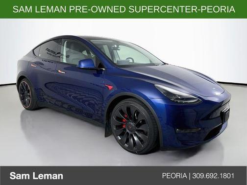 Deep Blue Metallic 2023 Tesla Model Y Performance Dual Motor All-Wheel Drive
