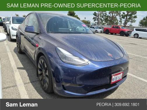 Deep Blue Metallic 2023 Tesla Model Y Performance Dual Motor All-Wheel Drive