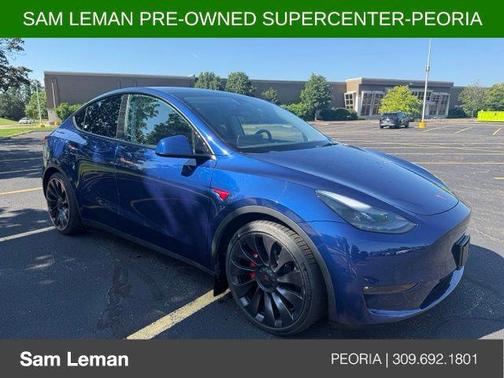 Deep Blue Metallic 2023 Tesla Model Y Performance Dual Motor All-Wheel Drive