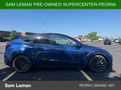 Deep Blue Metallic 2023 Tesla Model Y Performance Dual Motor All-Wheel Drive