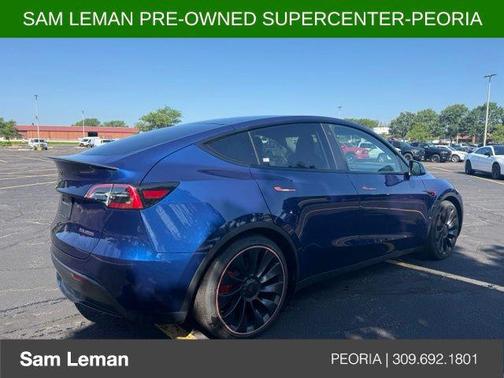 Deep Blue Metallic 2023 Tesla Model Y Performance Dual Motor All-Wheel Drive