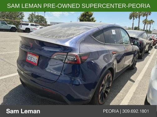 Deep Blue Metallic 2023 Tesla Model Y Performance Dual Motor All-Wheel Drive