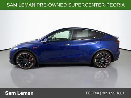 Deep Blue Metallic 2023 Tesla Model Y Performance Dual Motor All-Wheel Drive