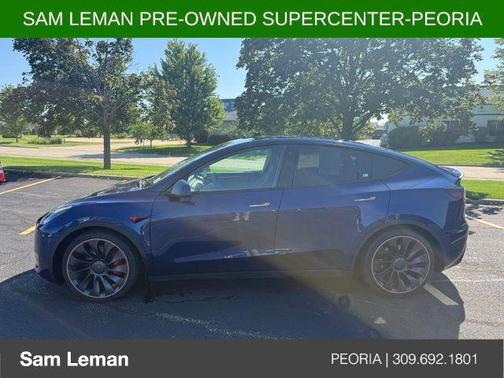 Deep Blue Metallic 2023 Tesla Model Y Performance Dual Motor All-Wheel Drive