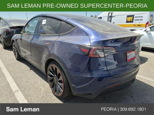 Deep Blue Metallic 2023 Tesla Model Y Performance Dual Motor All-Wheel Drive