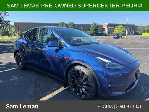 Deep Blue Metallic 2023 Tesla Model Y Performance Dual Motor All-Wheel Drive