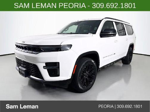 Bright White Clearcoat 2026 Jeep Grand Wagoneer L Limited Reserve 4x4