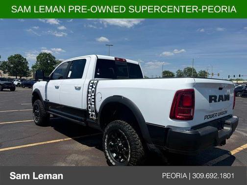 Bright White Clearcoat 2025 RAM 2500 Power Wagon