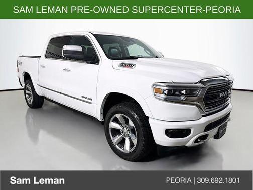 Bright White Clearcoat 2021 RAM 1500 Limited