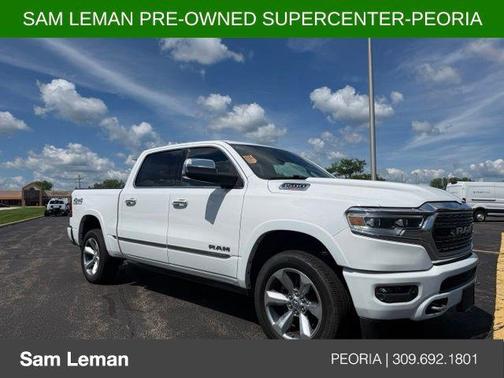 Bright White Clearcoat 2021 RAM 1500 Limited
