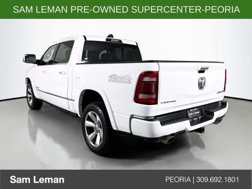 Bright White Clearcoat 2021 RAM 1500 Limited