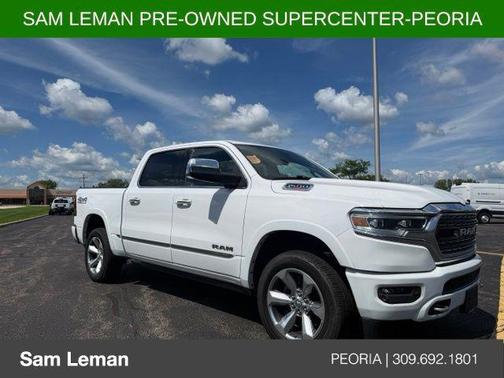 Bright White Clearcoat 2021 RAM 1500 Limited