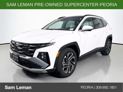 Serenity White Pearl 2025 Hyundai TUCSON Limited