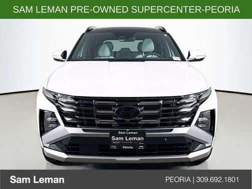 Serenity White Pearl 2025 Hyundai TUCSON Limited
