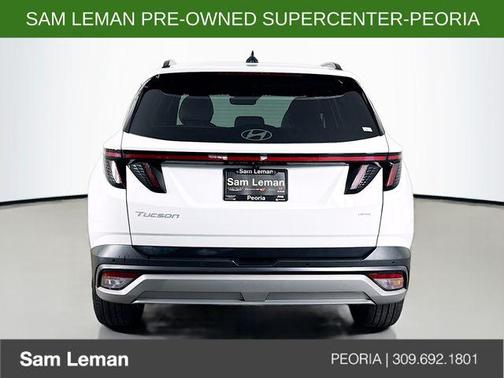 Serenity White Pearl 2025 Hyundai TUCSON Limited
