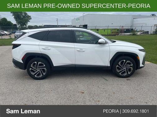 White Pearl 2025 Hyundai TUCSON Limited