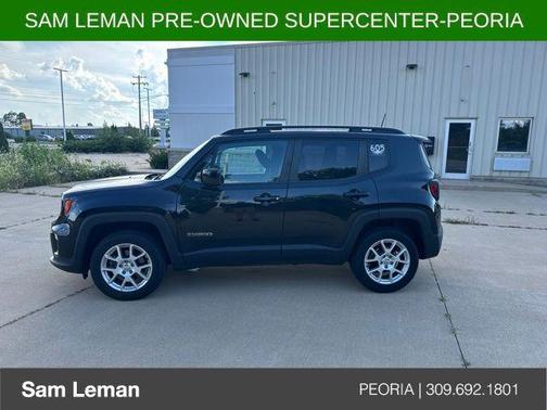 Black Clearcoat 2020 Jeep Renegade Latitude
