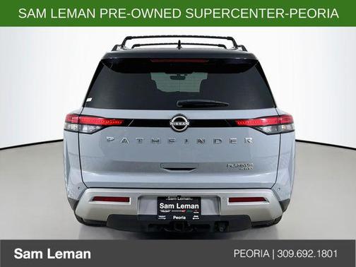 Solid Gray/Super Black 2024 Nissan Pathfinder Platinum 4WD