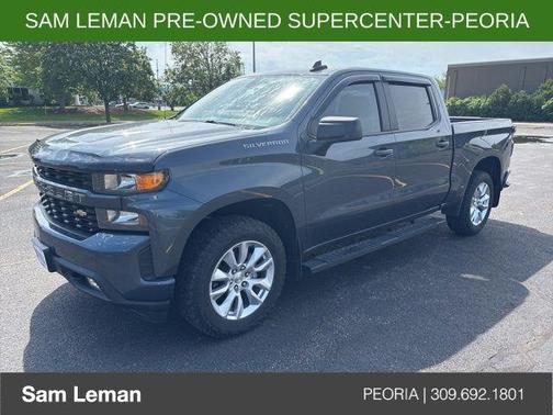 Shadow Gray Metallic 2021 Chevrolet Silverado 1500 Custom