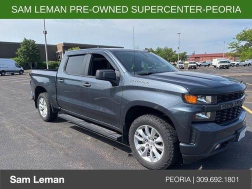Shadow Gray Metallic 2021 Chevrolet Silverado 1500 Custom