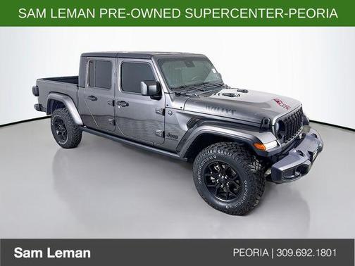 Granite Crystal Metallic Clearcoat 2024 Jeep Gladiator Willys