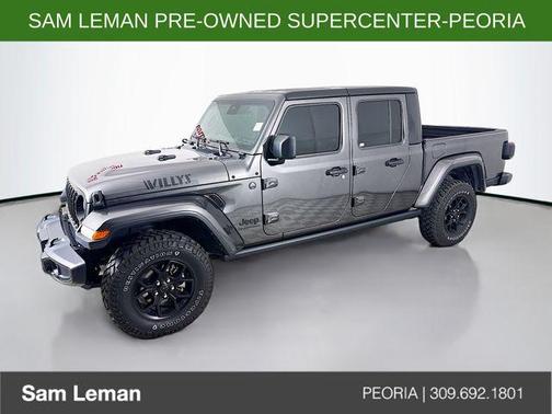 Granite Crystal Metallic Clearcoat 2024 Jeep Gladiator Willys