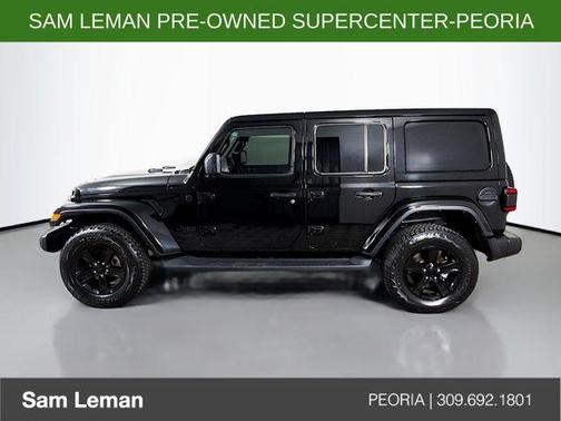 Black Clearcoat 2022 Jeep Wrangler Unlimited Sahara
