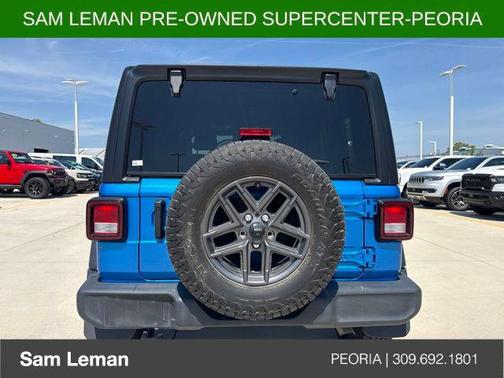 Hydro Blue Pearlcoat 2024 Jeep Wrangler Sport