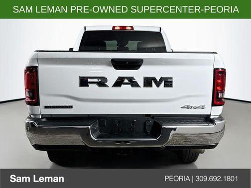 Bright White Clearcoat 2026 RAM 2500 Big Horn Crew Cab 4x4 6'4' Box