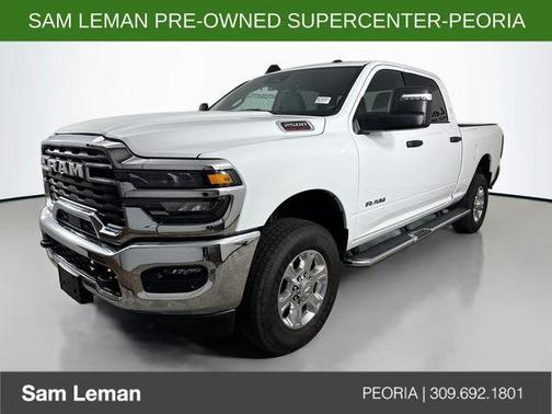 Bright White Clearcoat 2026 RAM 2500 Big Horn Crew Cab 4x4 6'4' Box
