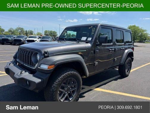 Granite Crystal Metallic Clearcoat 2026 Jeep Wrangler Sport S