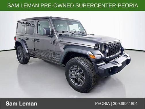Granite Crystal Metallic Clearcoat 2026 Jeep Wrangler Sport S