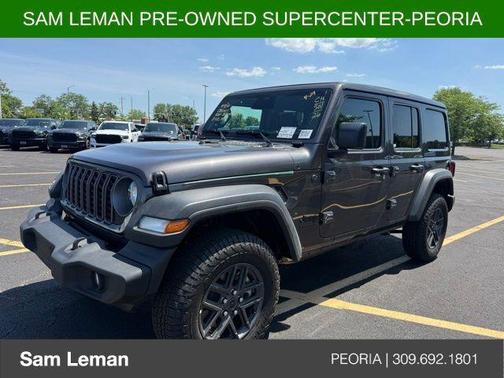Granite Crystal Metallic Clearcoat 2026 Jeep Wrangler Sport S