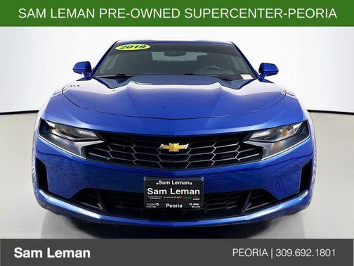 Riverside Blue Metallic 2019 Chevrolet Camaro 1LT