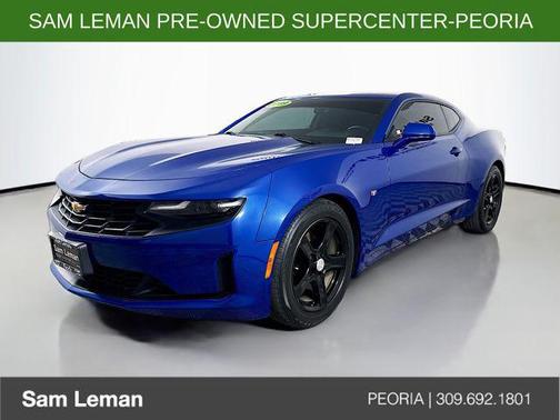 Riverside Blue Metallic 2019 Chevrolet Camaro 1LT
