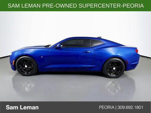Riverside Blue Metallic 2019 Chevrolet Camaro 1LT