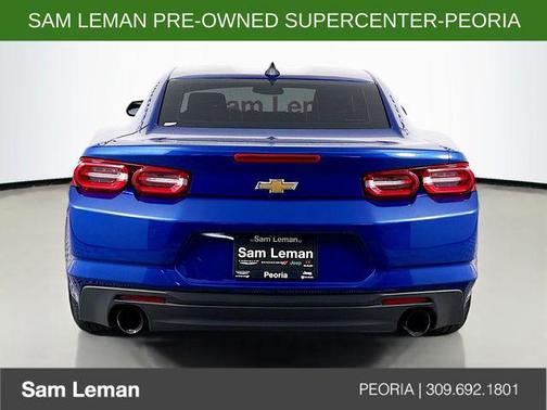 Riverside Blue Metallic 2019 Chevrolet Camaro 1LT