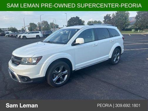 White 2016 Dodge Journey Crossroad